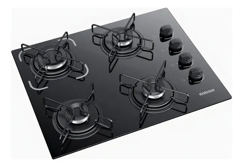 Cooktop Itatiaia Essencial 4 Bocas Cor Preto 127/220v