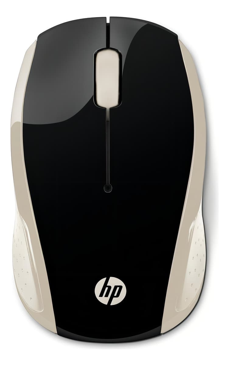 Mouse Sem Fio HP HP 200 2hu84aa Dourado