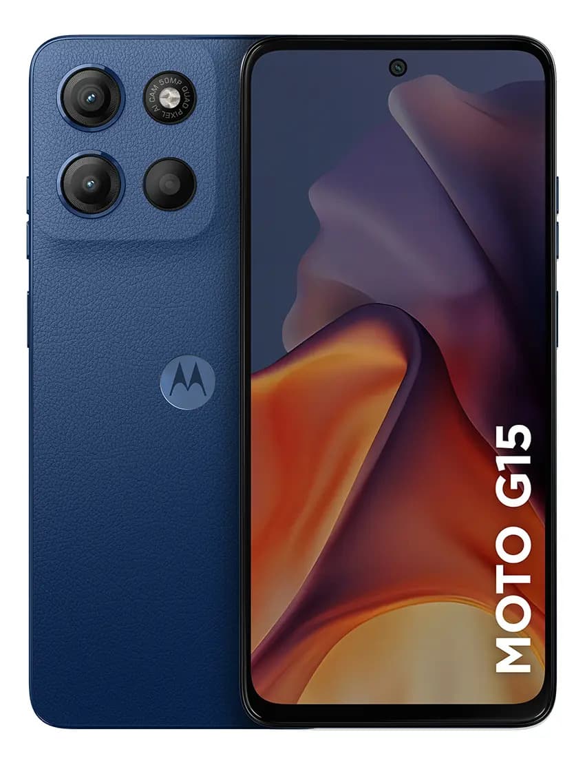 Moto G15 Dual Sim 4gb Ram 128gb Azul Marino