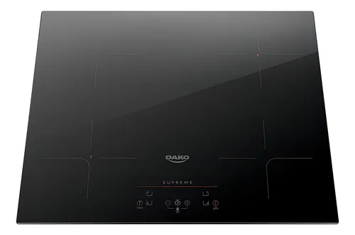 Cooktop de Indução 4 Bocas Preto com Trava de Segurança Dako Supreme 220v