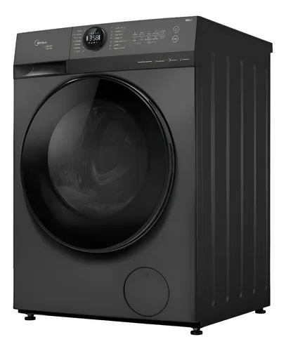 Lava e Seca 13kg Healthguard Titanium Conectada Midea 127v Preto