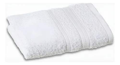 Toalha de Banho Gigante Branca para Hotel Pousadas Salão Cor Branco Liso
