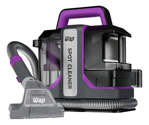 Extratora de Sujeira Portátil WAP Spot Cleaner W3 Borrifa Esfrega e Extrai 1450w de Potência e Bico de Autolimpeza Cinza/roxo 127v