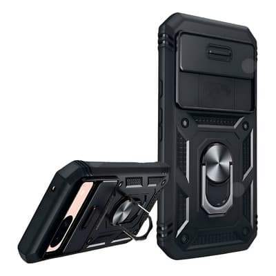 Capa Capinha Armadura Anti-impacto para Google Pixel 8 Preto para Google Pixel 8