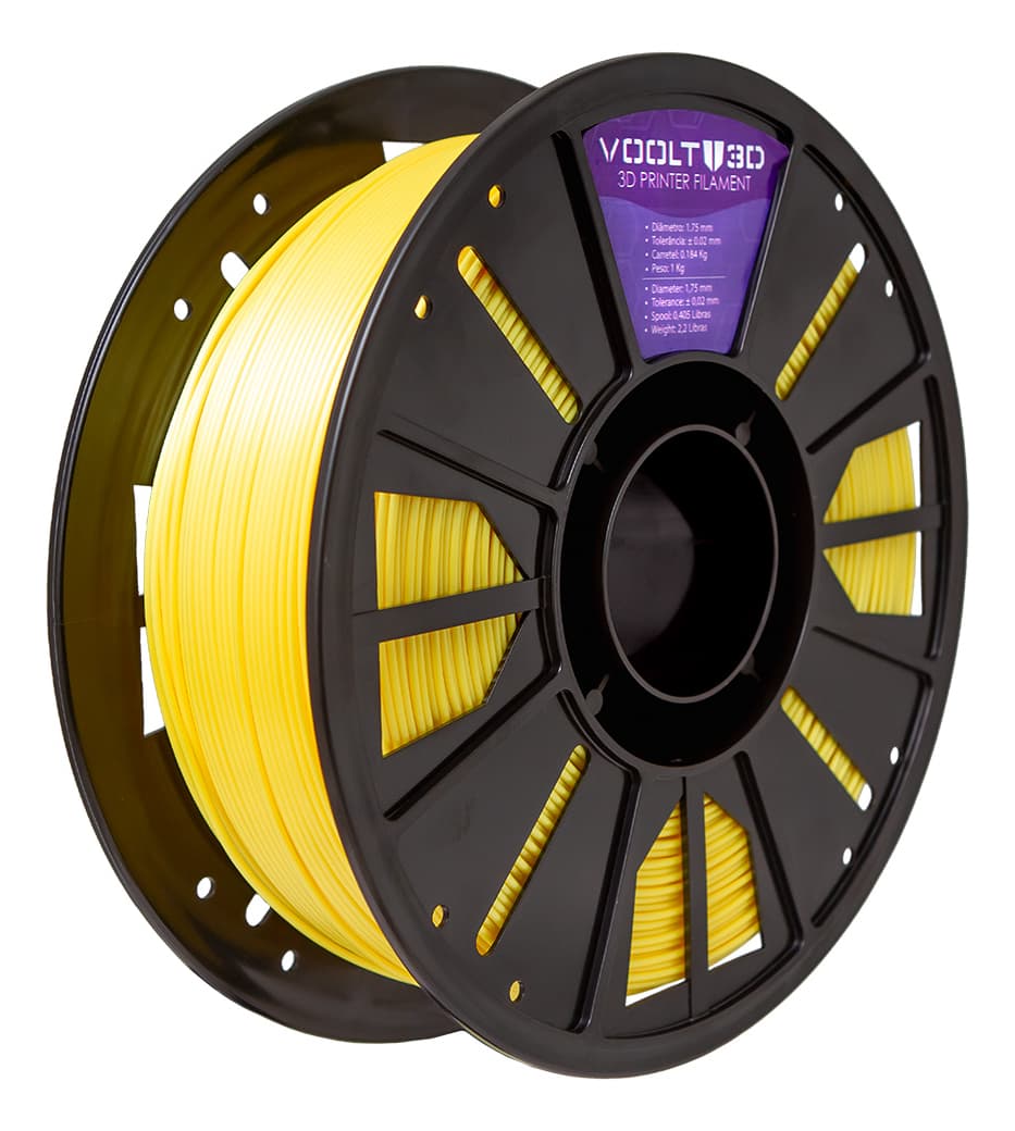 Filamento Pla Amarelo Vsilk 1kg Premium - High Speed de Qualidade