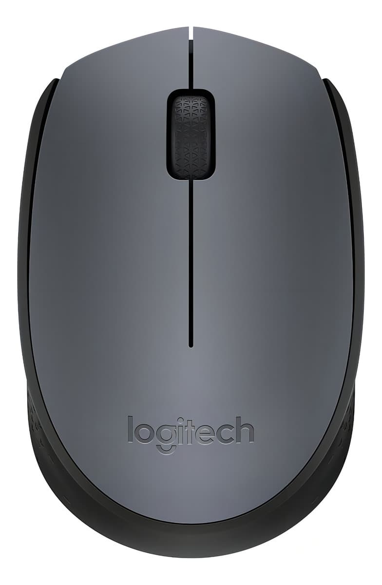 Mouse Sem Fio Logitech M170 M170 Cinza e Preto