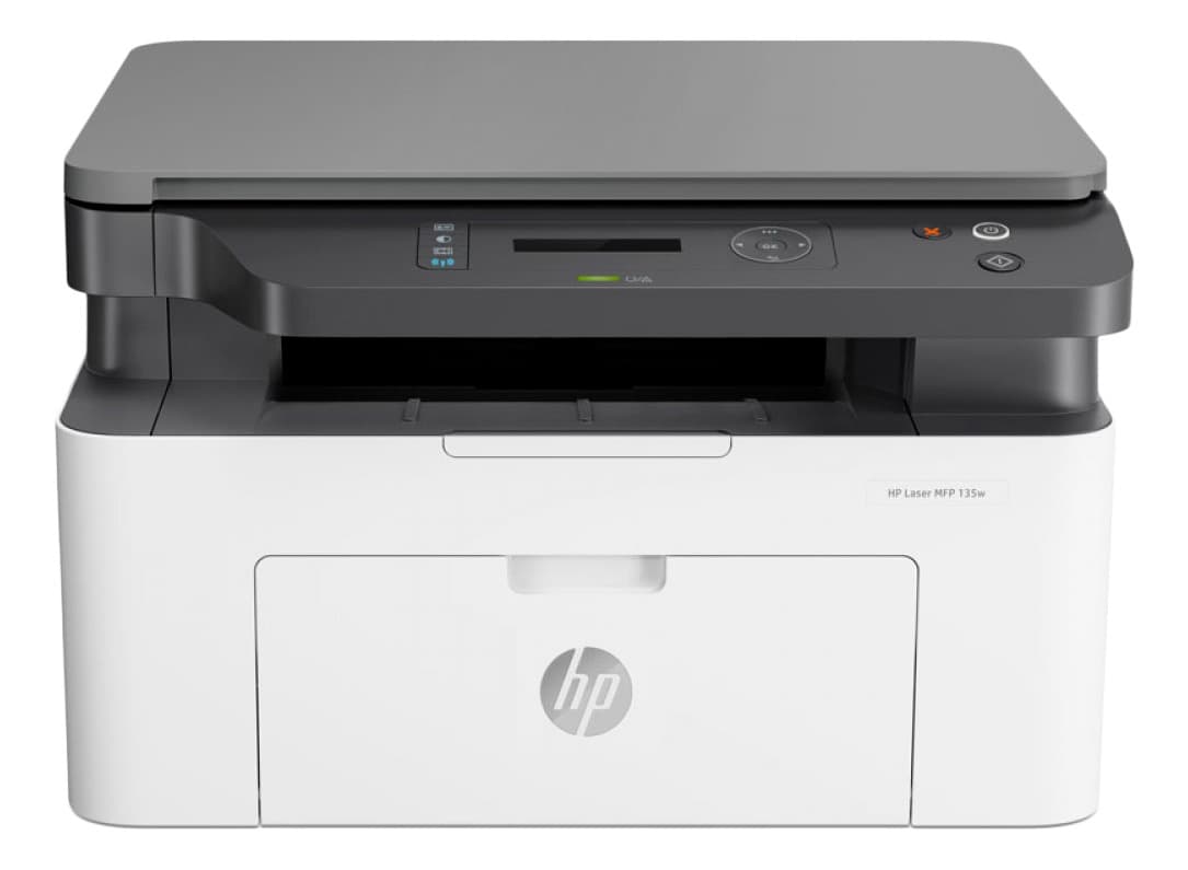 Impressora Multifuncional HP Laser Mfp 135w Monocromática USB 2.0 de Alta Velocidade, 802.11g/b Sem Fio - 110 a 127 Vca