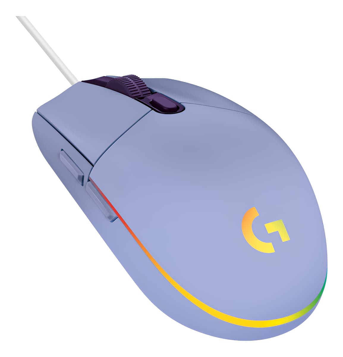 Mouse Gamer G203 Lightsync - Lilás Logitech