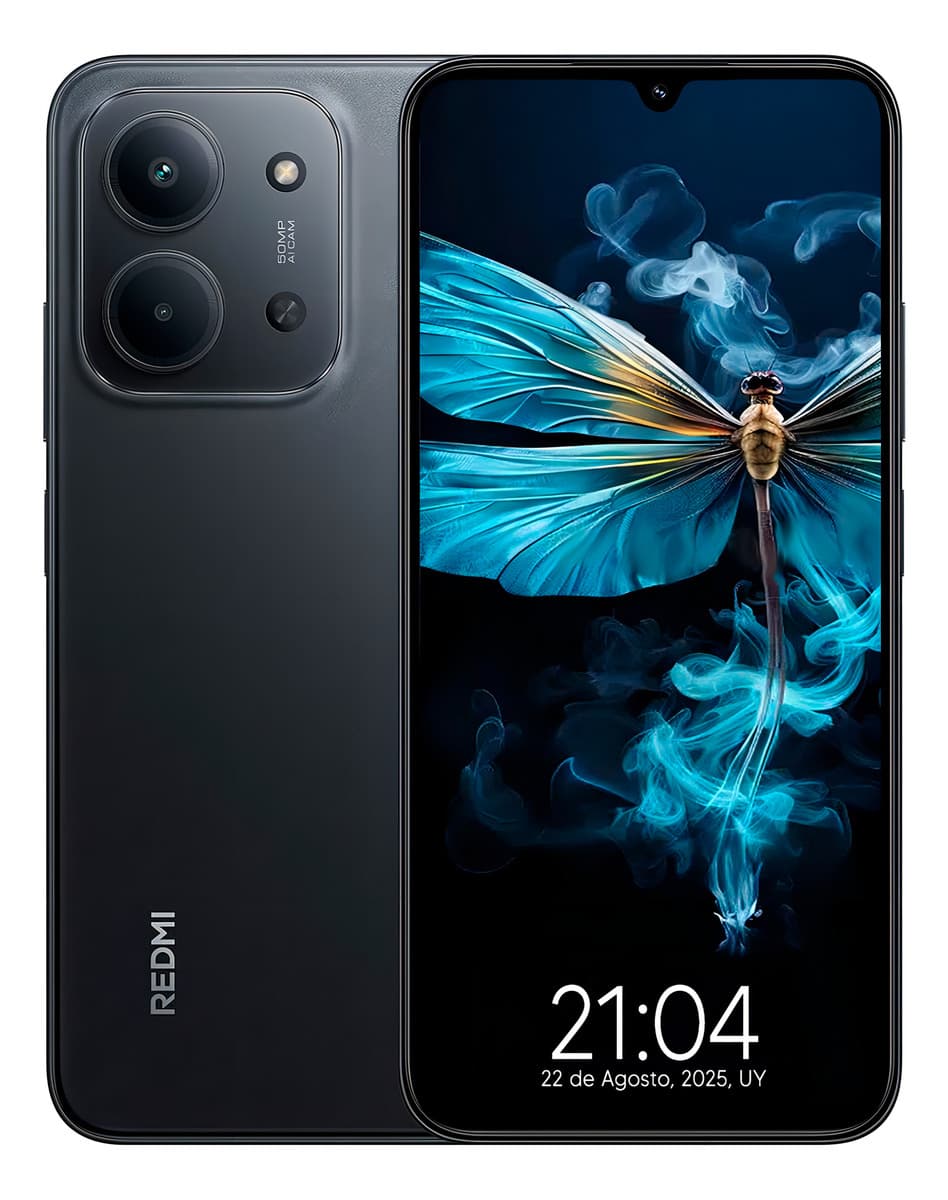 Celular Xiaomi Redmi 15c 256+8gb Ram Dual Sim Cor Preto