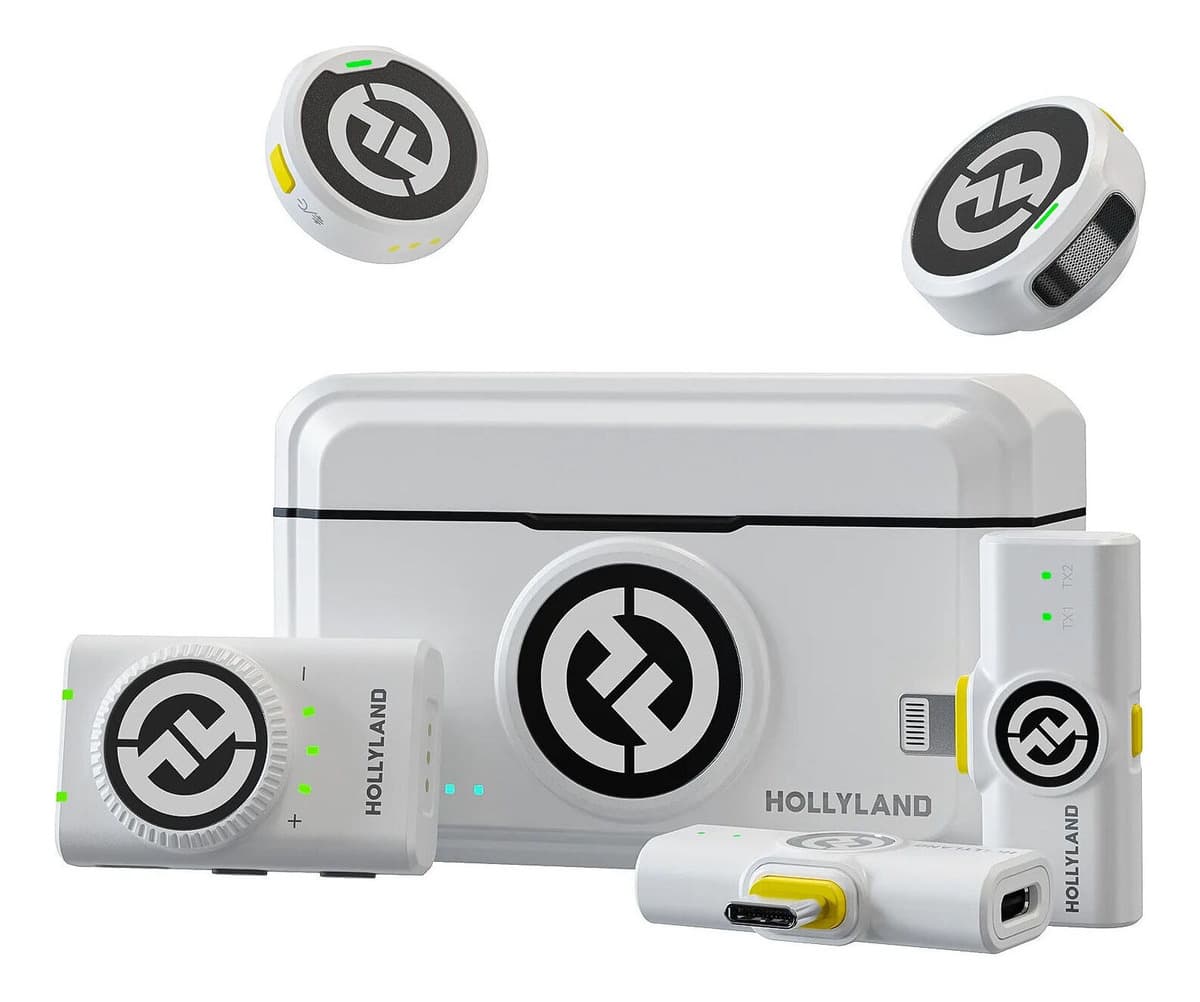 Microfone Hollyland Lark M2 Lark M2 Combo Branco Branco
