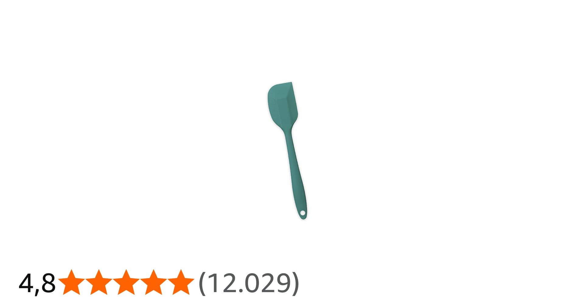 Oikos - Espátula de Silicone Verde Escura Pequena