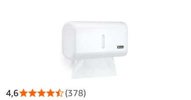 Dispenser Porta Papel Toalha Interfolha P/Banheiro Compacto