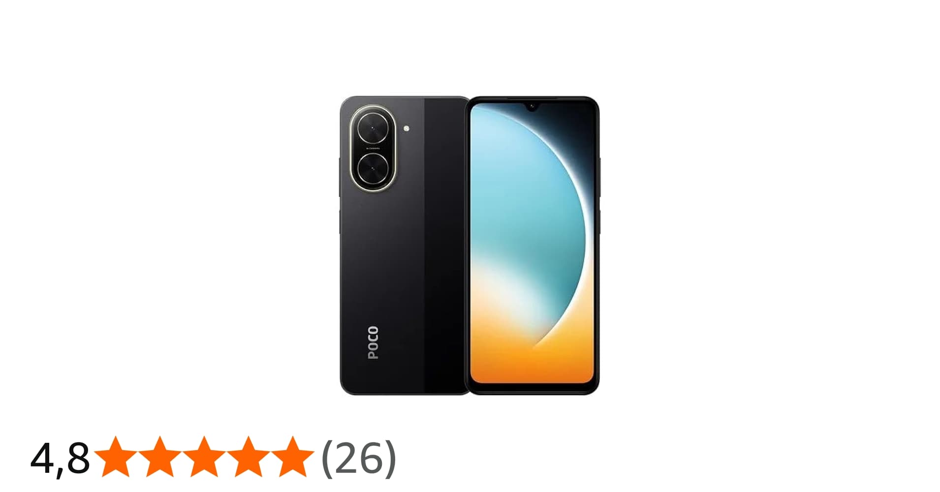 Smartphone Xiaomi POCO C71 Preto 4g 4gb Ram 128gb Rom