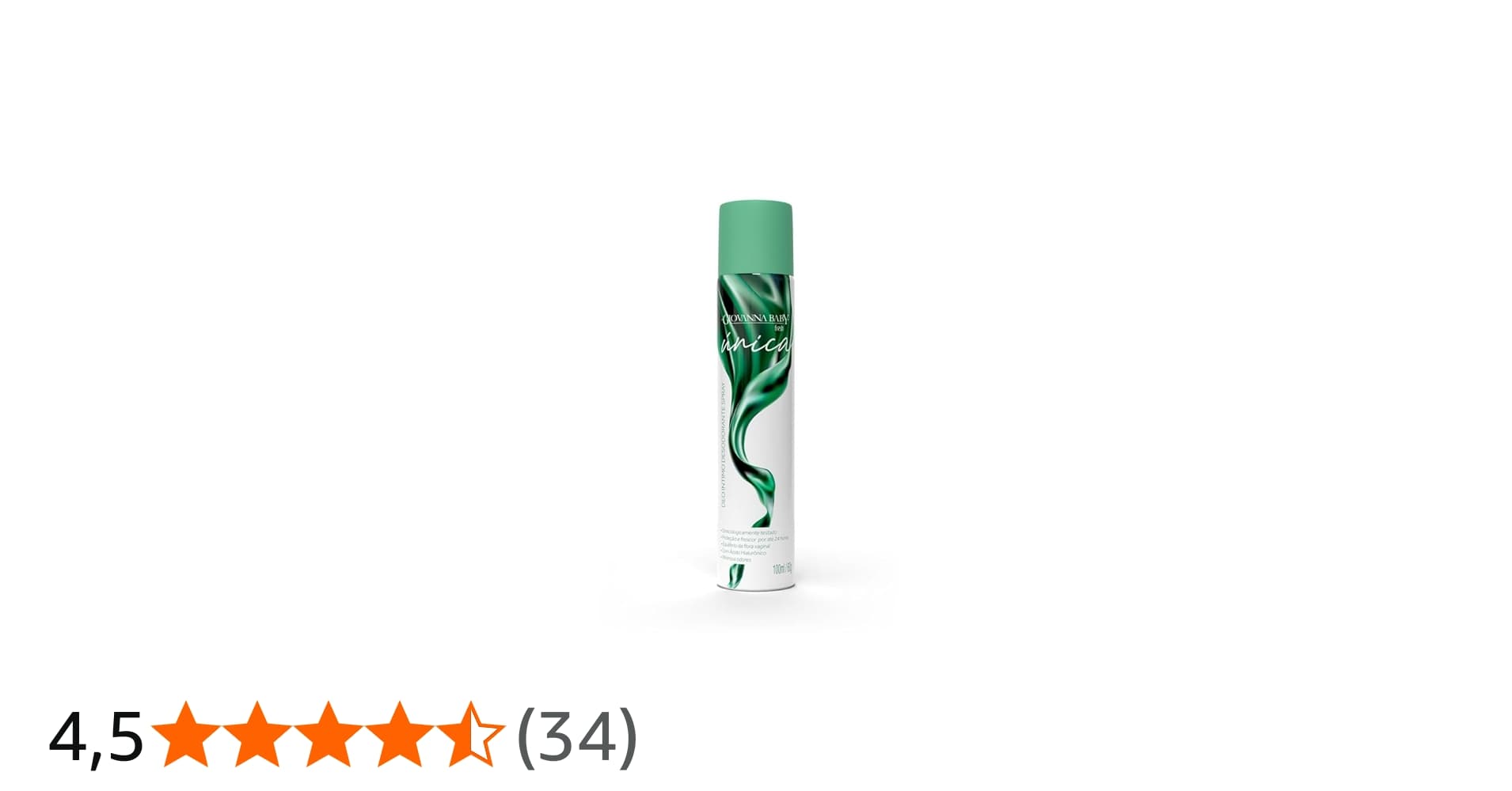 Giovanna Baby - Desodorante Íntimo Spray Giovanna Baby Unica 100Ml Fresh