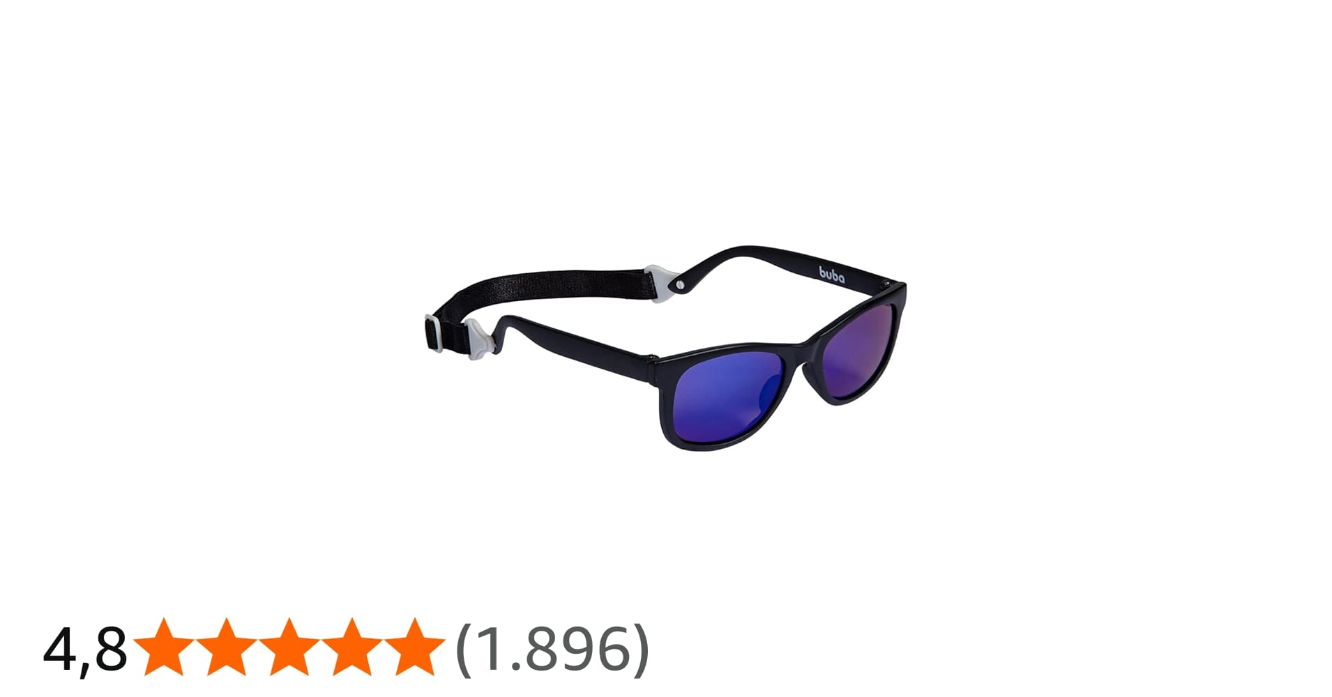 Óculos de Sol Infantil com Alça Ajustável 3 a 36 Meses Proteção Uva e Uvb