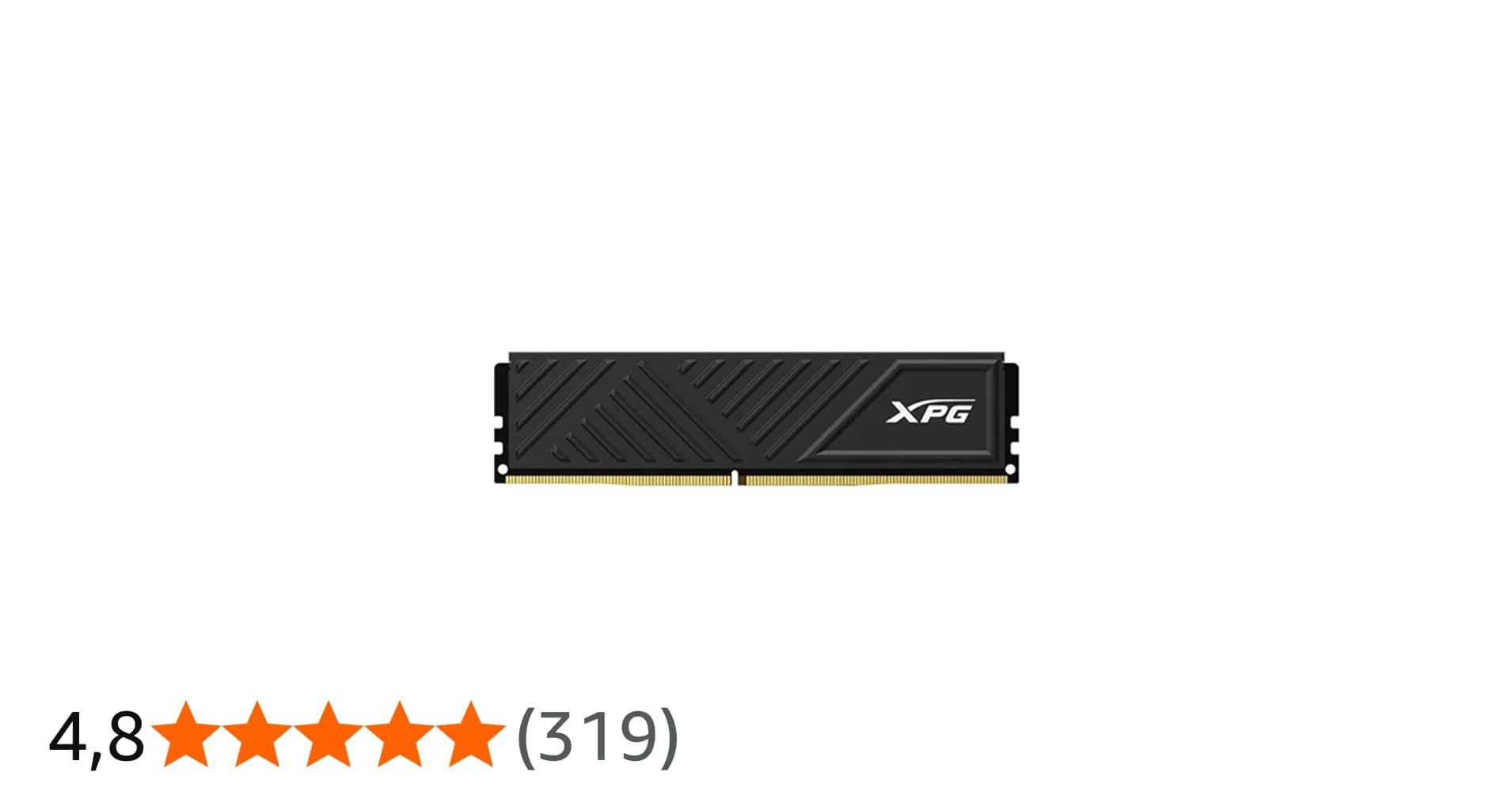 Memória Desktop Gamer Adata Xpg Gammix D35 8gb Ddr4 3200 Mhz - Ax4u32008g16a-sbkd35