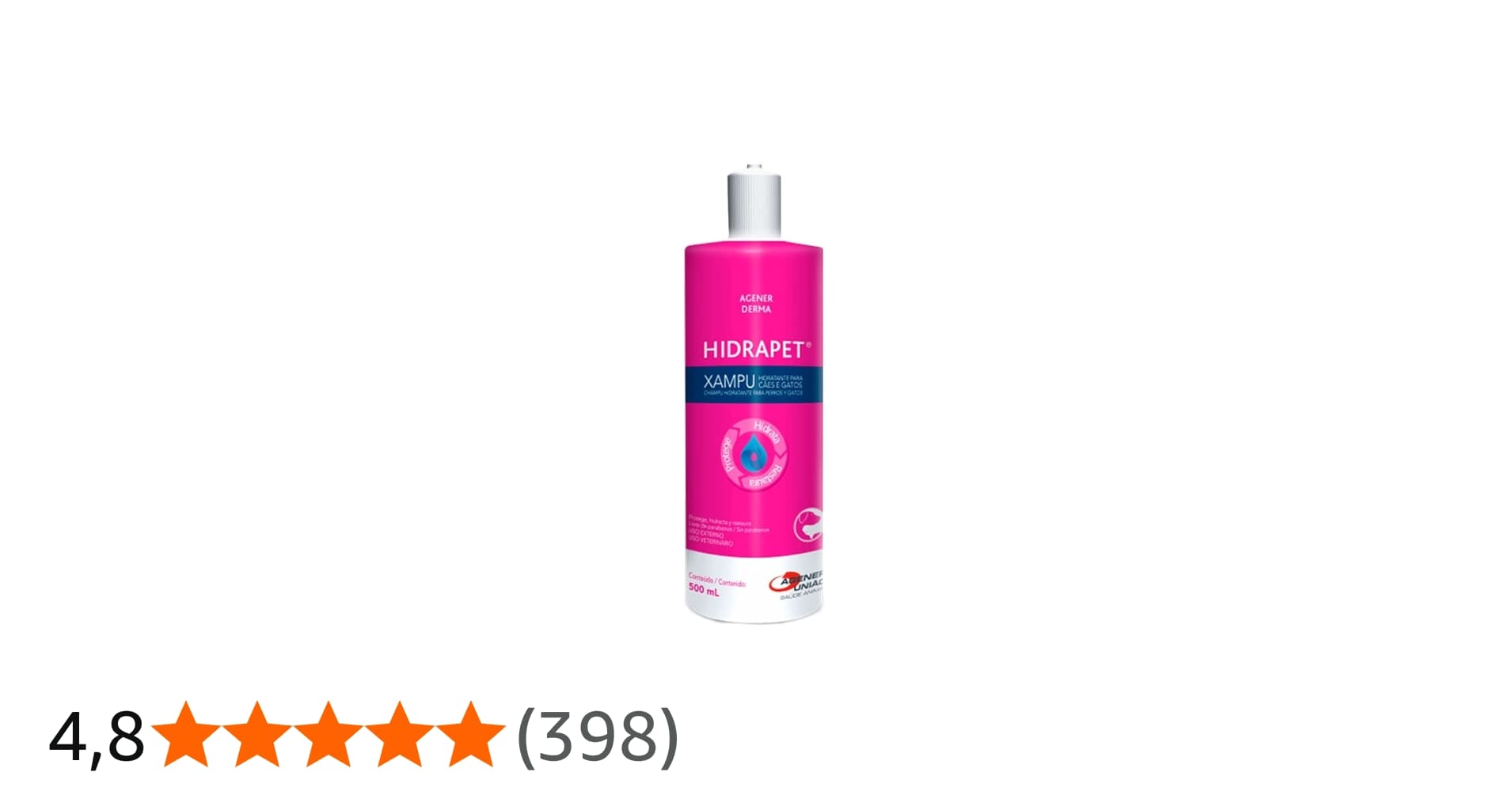 Hidrapet Xampu 500 Ml