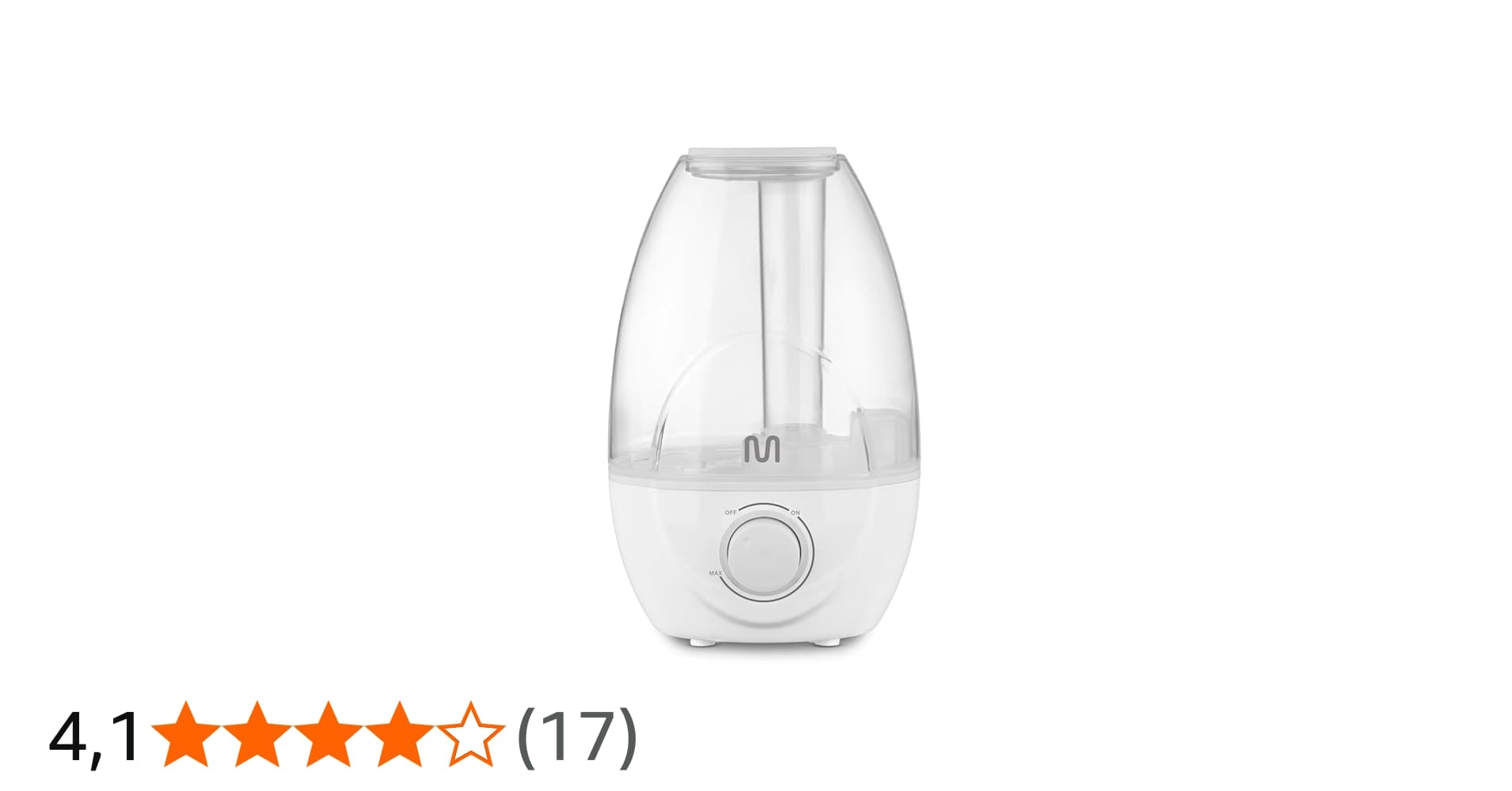 Umidificador de Ar Clear Tank 2,1Litros Bivolt Automático Multi Saúde