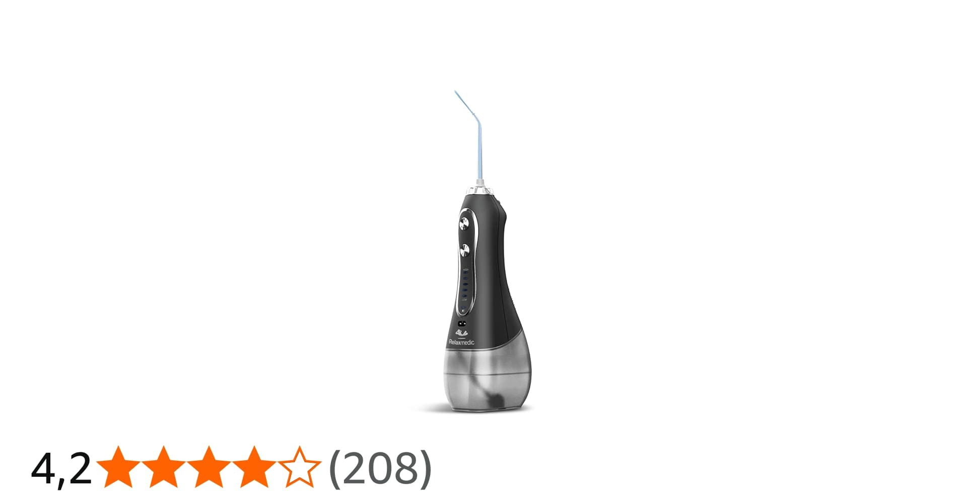 Irrigador Oral e Dental Portátil Sem Fio Jet Clean Irrigador Bucal Limpeza Profunda - Bivolt - Relaxmedic