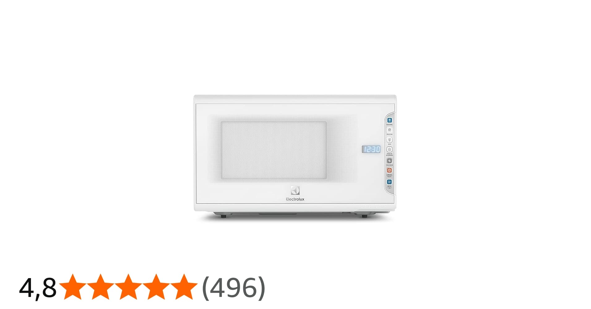 Micro-ondas Electrolux 31l Branco com Painel Integrado e Display Econômico (mi41t) 220v