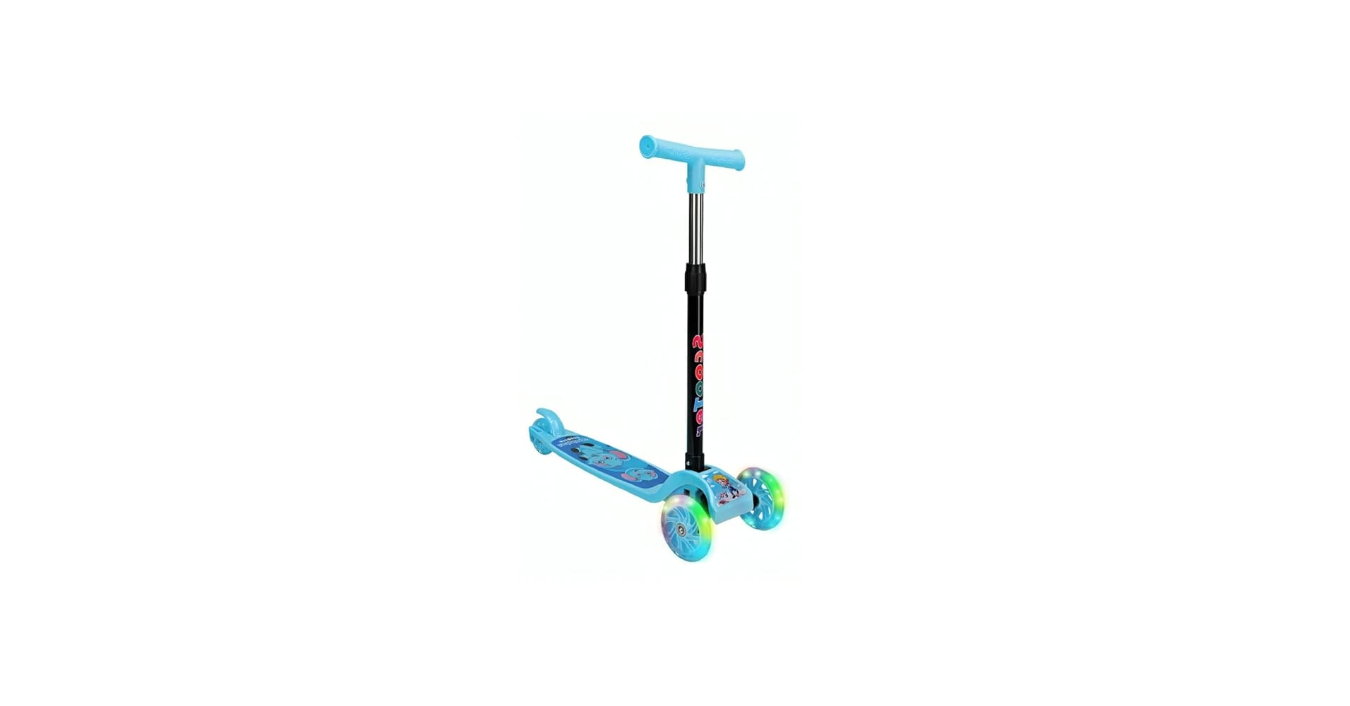Patinete Infantil 3 Rodas com LED Dobrável Menino e Menina R325 - Beezee