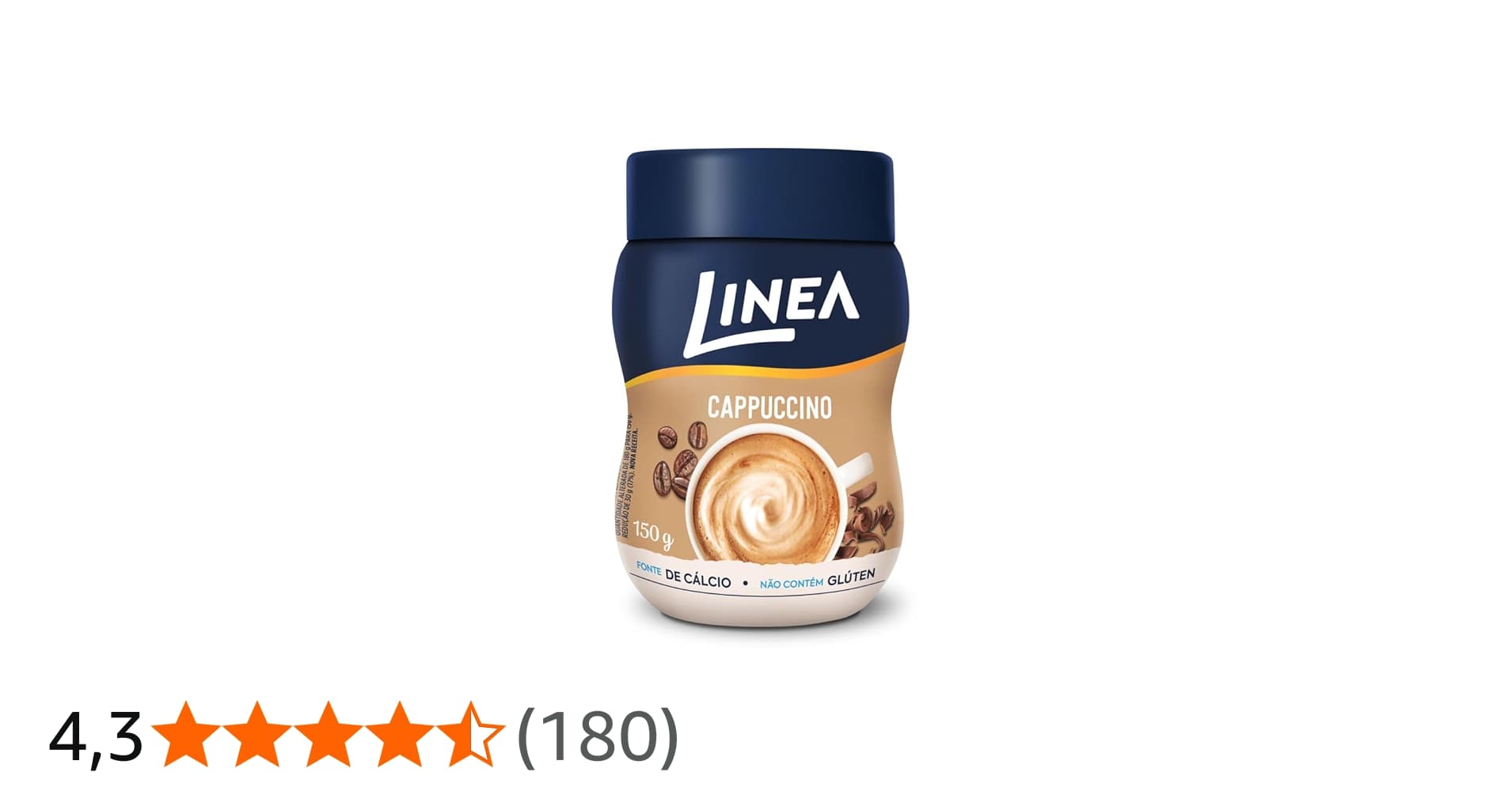 Linea Cappuccino em Pó Linea 150g