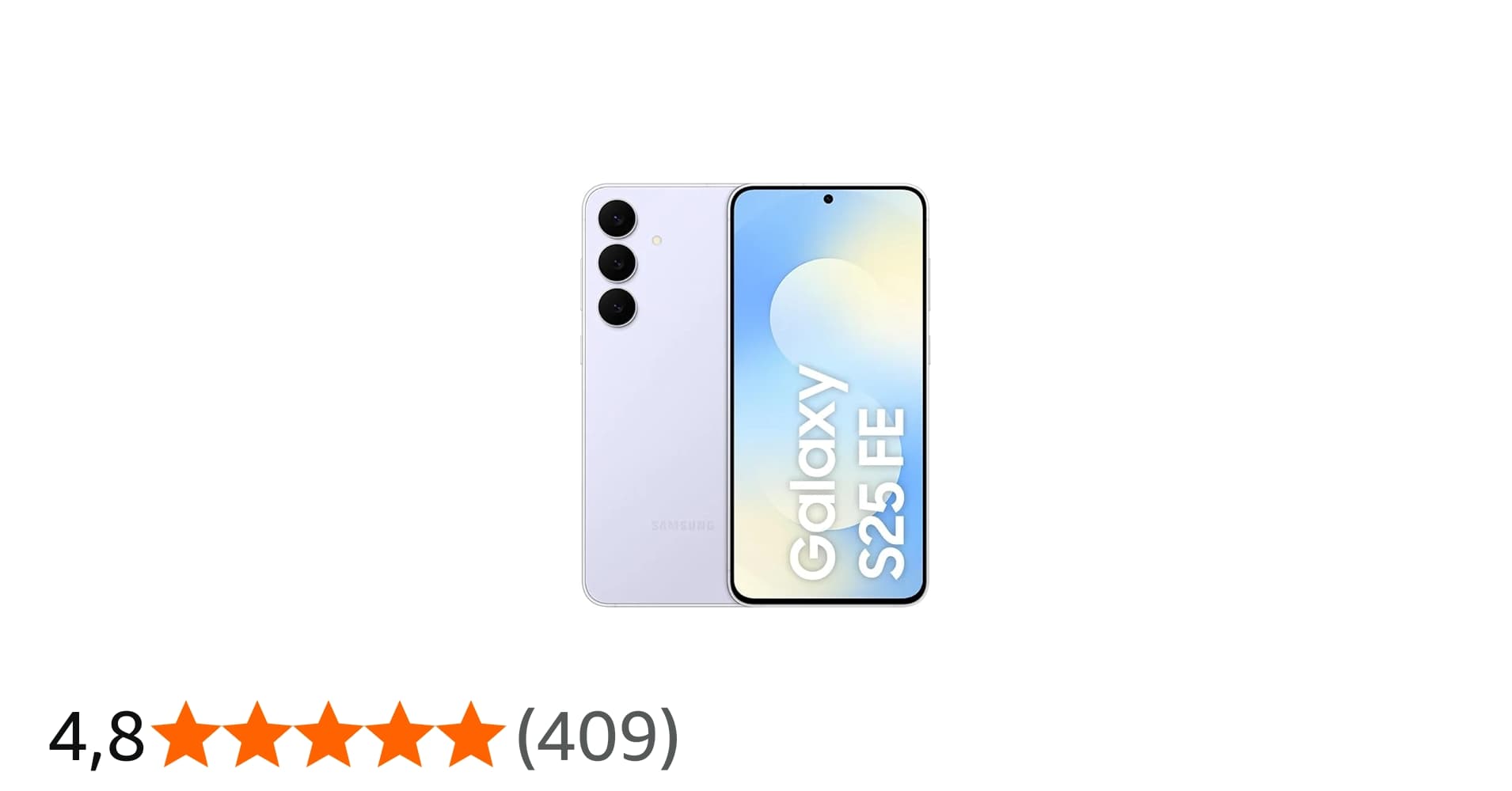 Celular Samsung Galaxy S25 Fe 5g, 256gb, 8gb, Câmera Tripla - Azul