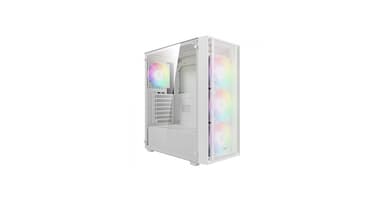 Gabinete Gamer Gamdias Aura Gc2 Elite Argb Branco com 4 Fans Aura Gc2 Elite Argb