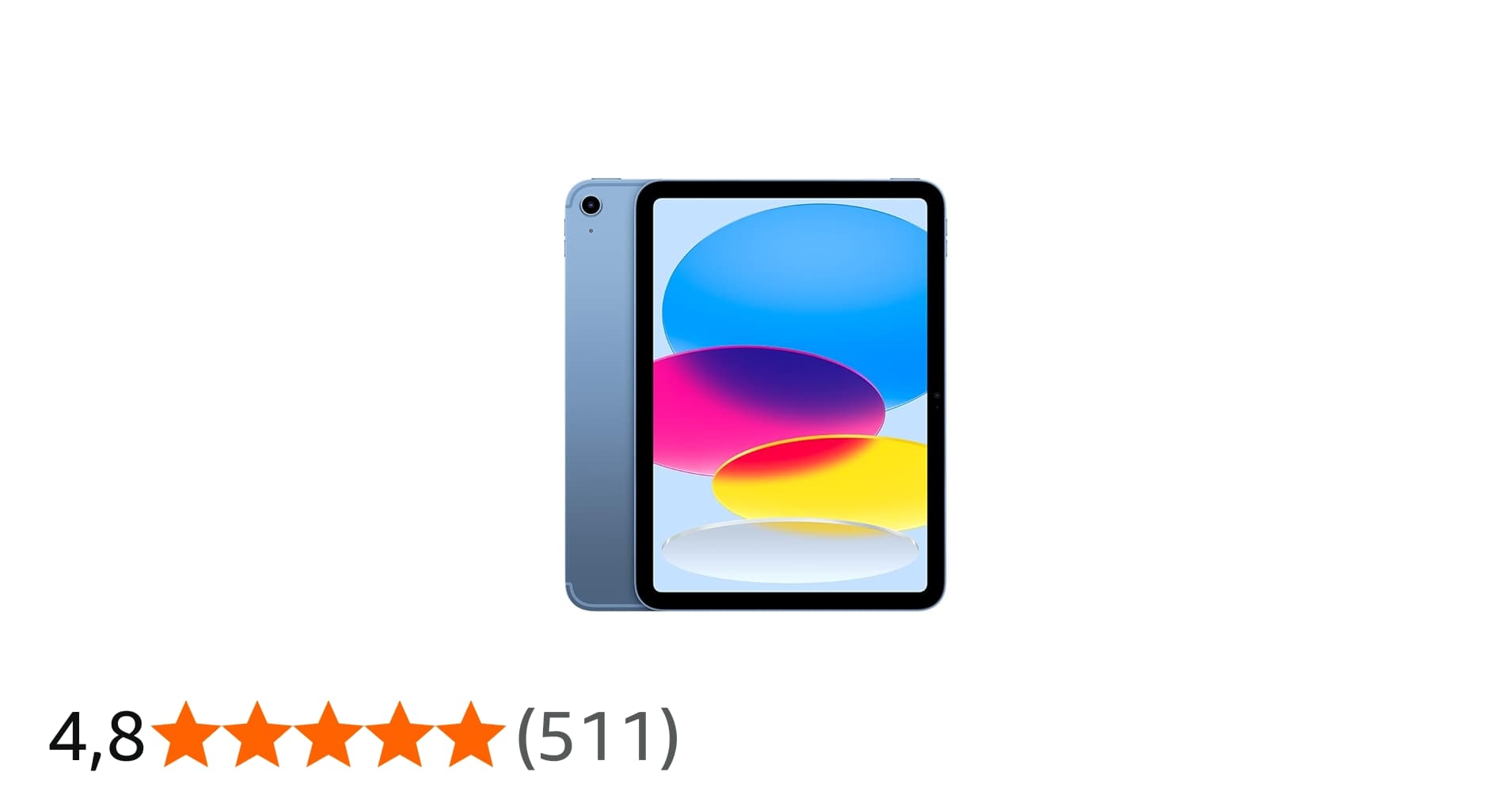 Apple 2025 iPad (Wi-Fi + Cellular, 128 Gb) - Azul (a16)