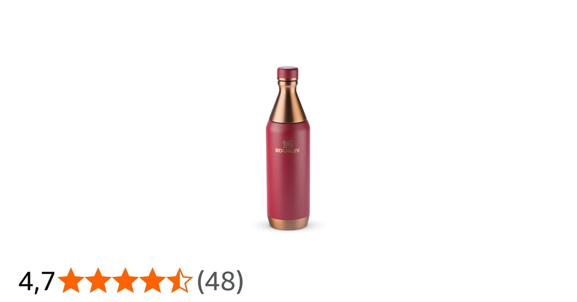 Stanley Garrafa Térmica Slim Bottle Gilded Pomegranate | 591 Ml