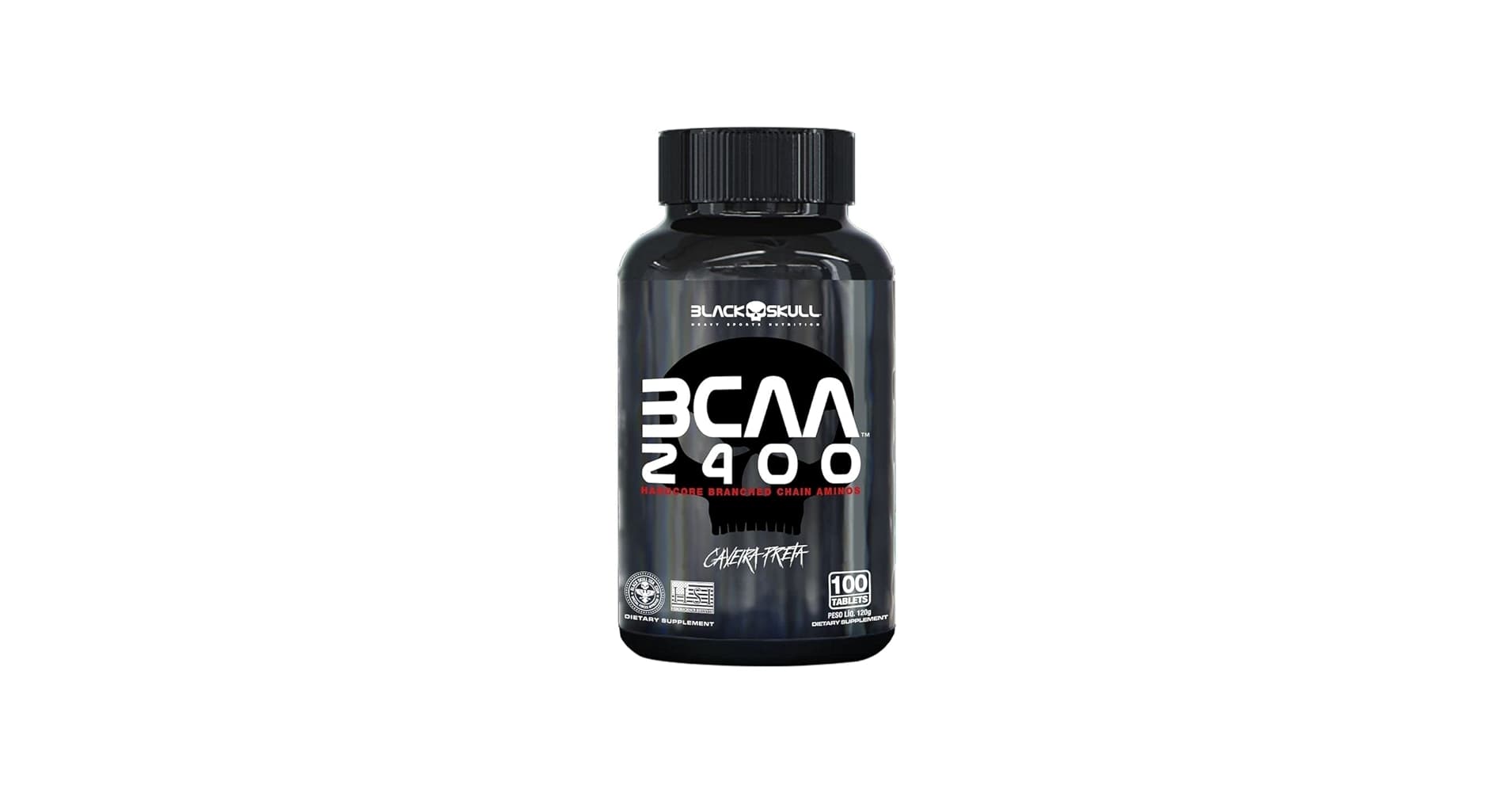 Bcaa 2400 - Aminoácidos - 100 Tablets
