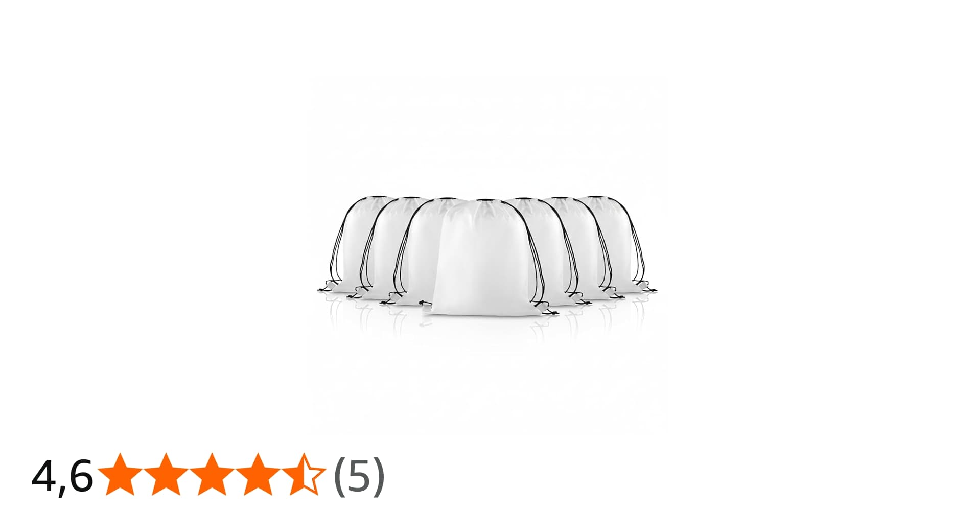 Mochila Saco Esportiva em Poliéster 210d, 40x35cm, Multicolorida, com Cordão Ajustável, Kit com 5 Cores