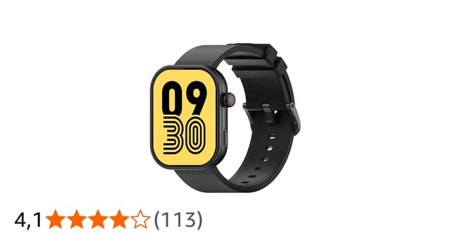 Zeblaze Relógio Inteligente (atender/fazer Chamada), 2,03 Polegadas BTalk Plus SmartWatch Para, Mais de 100 Modos Esportivos, Tela Sensível Ao Toque em HD Android iOS