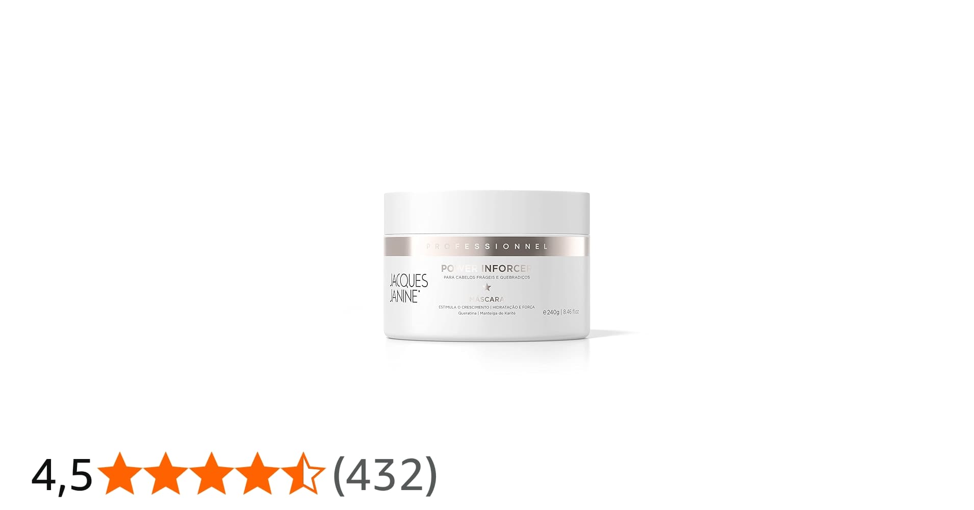 Máscara Fortificante 240g,