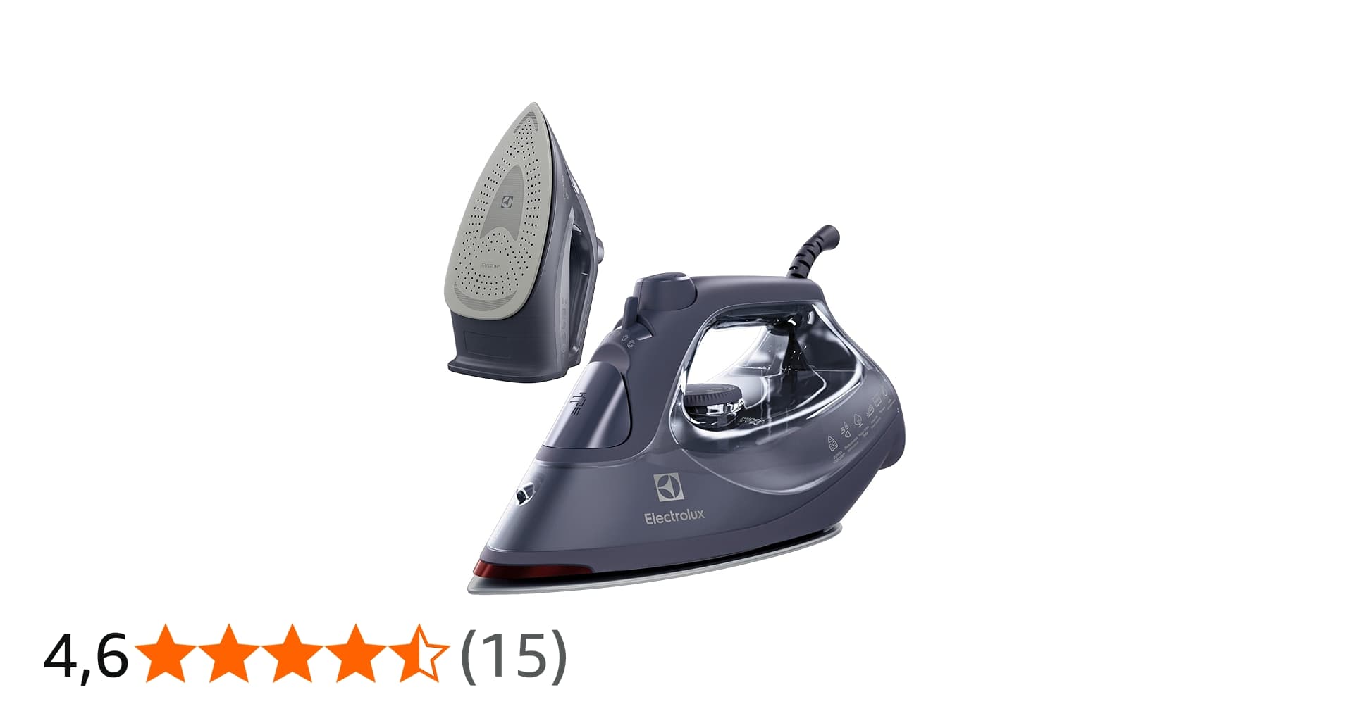 Ferro de Passar a Vapor e a Seco Electrolux Experience com PowerVapour e Desligamento Automático (esi70) 220v