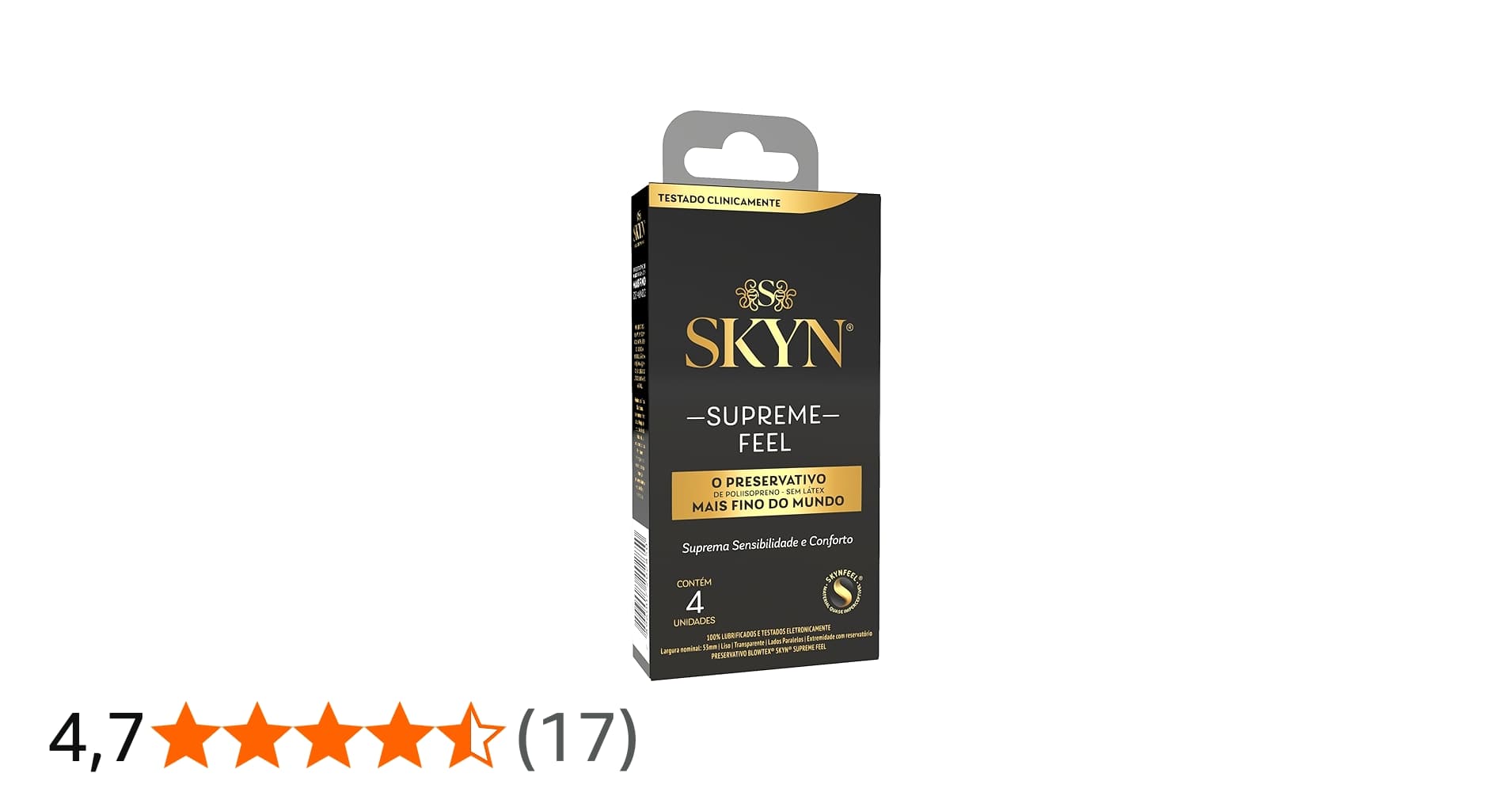 Skyn Preservativo Supreme Feel 4 Unidades