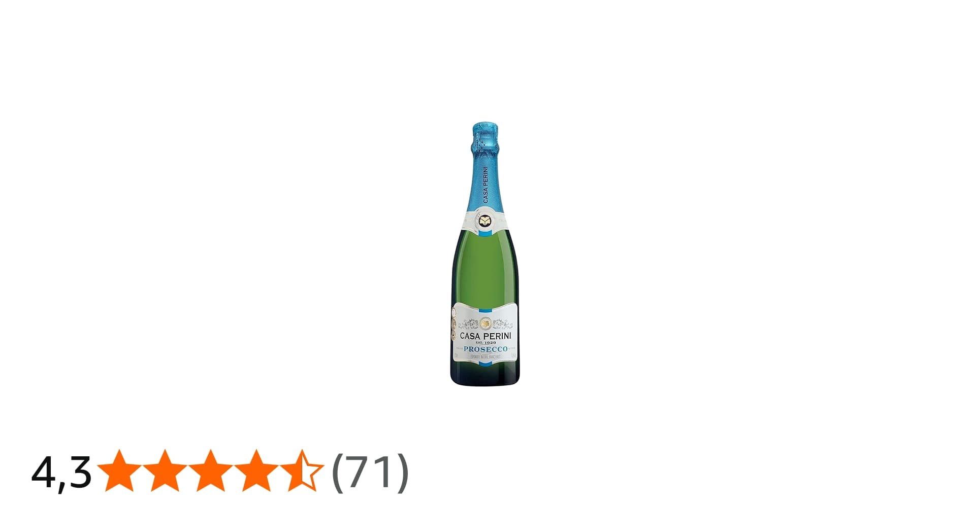 Casa Perini Espumante Prosecco 750 Ml Prosecco