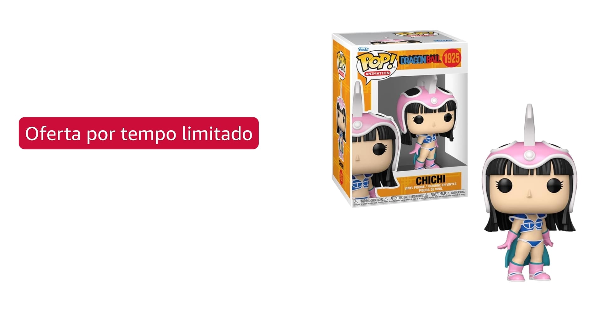 Oferta: Candide, Boneco, Funko Pop! Chichi, Dragon Ball - 10 Cm
