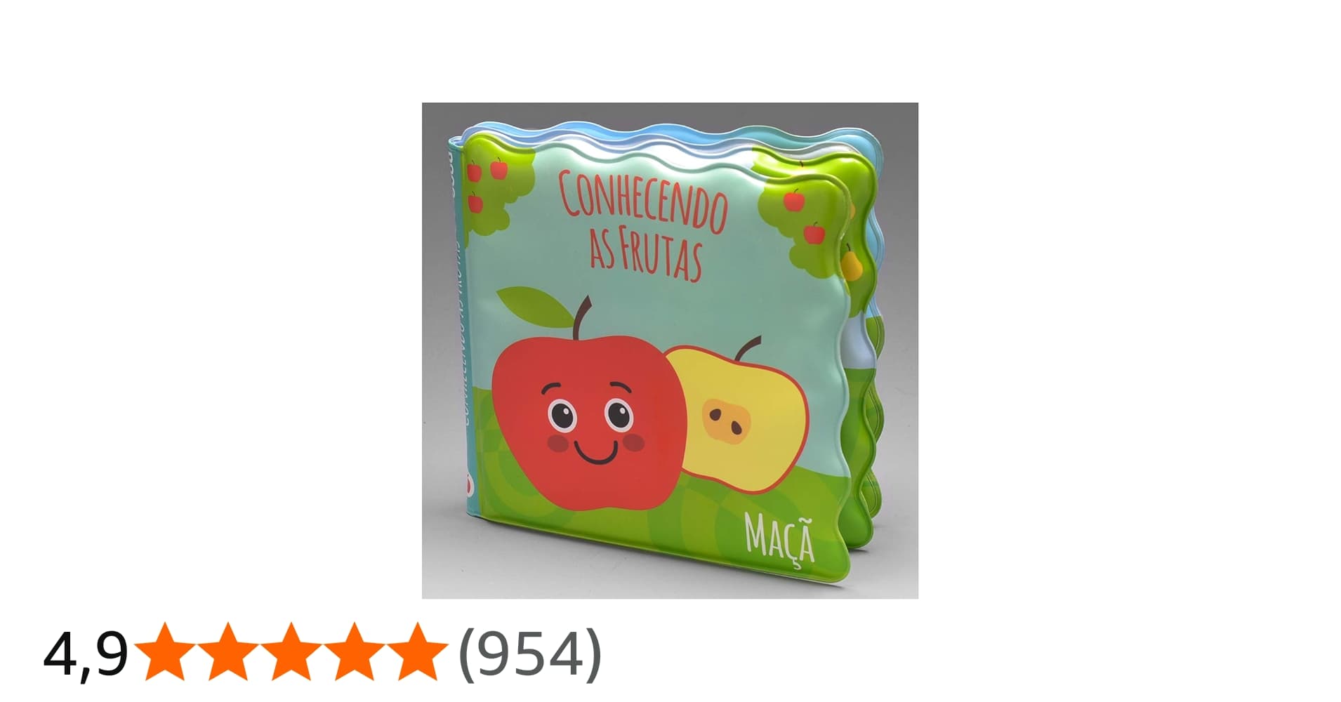 Buba Livrinho de Banho - Conhecendo As Frutas Colorido