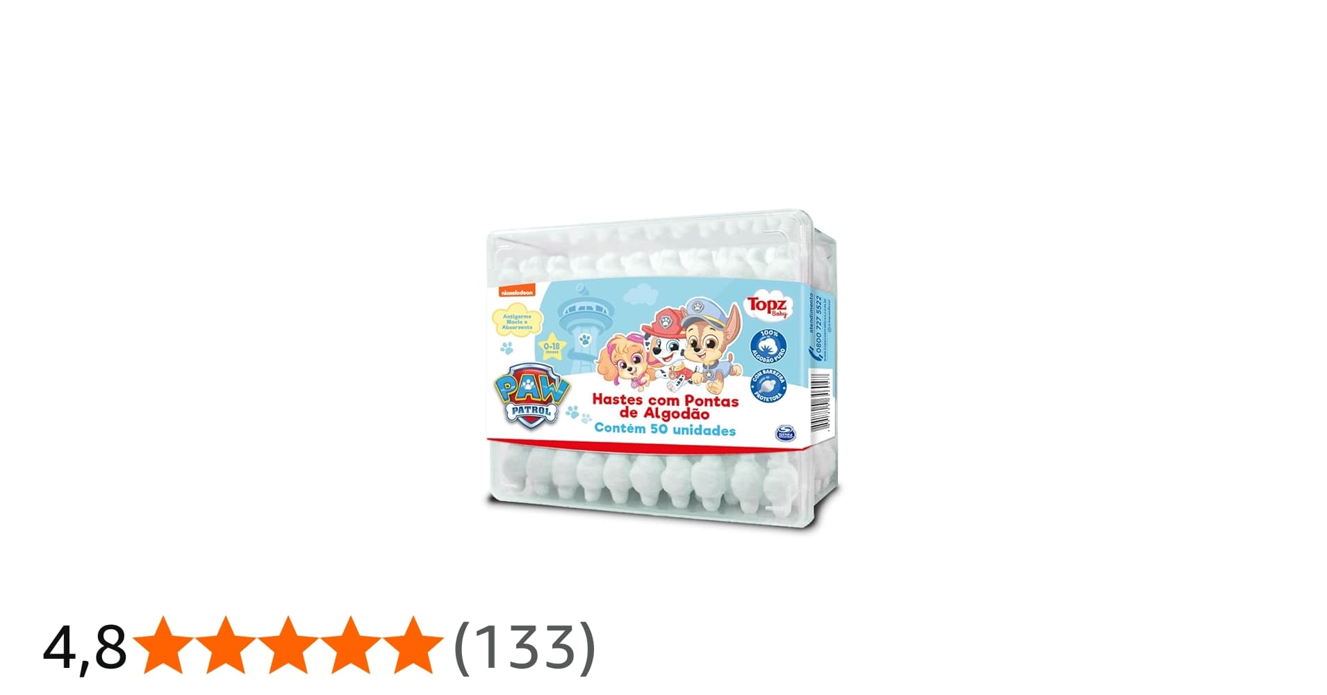 Hastes Seg., 50, Multicolorido, Topz