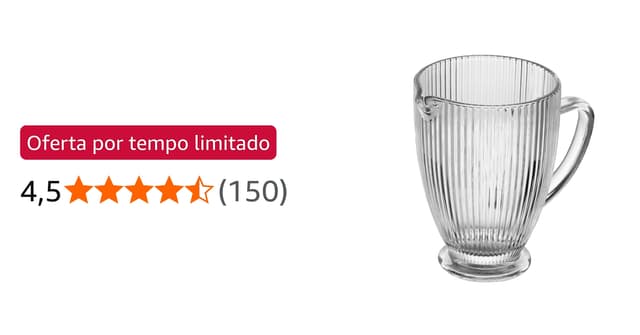 Oferta: Wolff - Jarra de Vidro Lines 1,3l