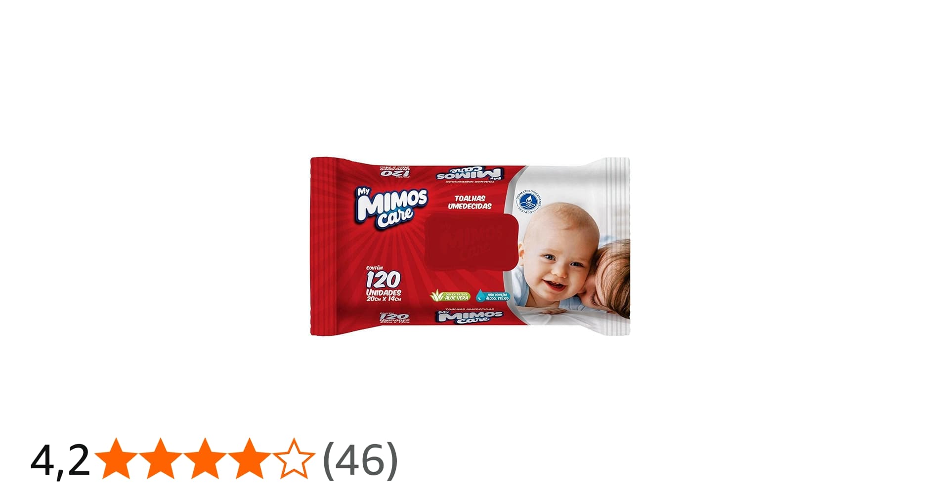 Toalhas Umedicida My Mimos Care C/120