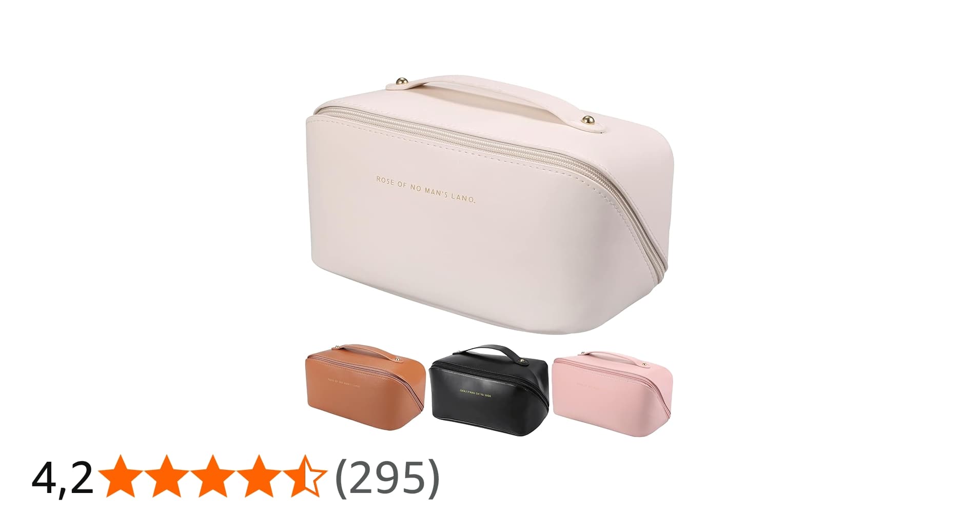 Bolsa Necessaire Feminina Organizador Maquiagem Viagem Blogueira Cosméticos Bolsa Cosmética-Lene (Marrom)