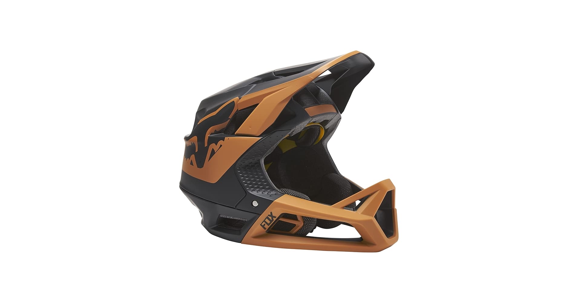 Capacete Fox Proframe Tuk Preto/Ferrugem