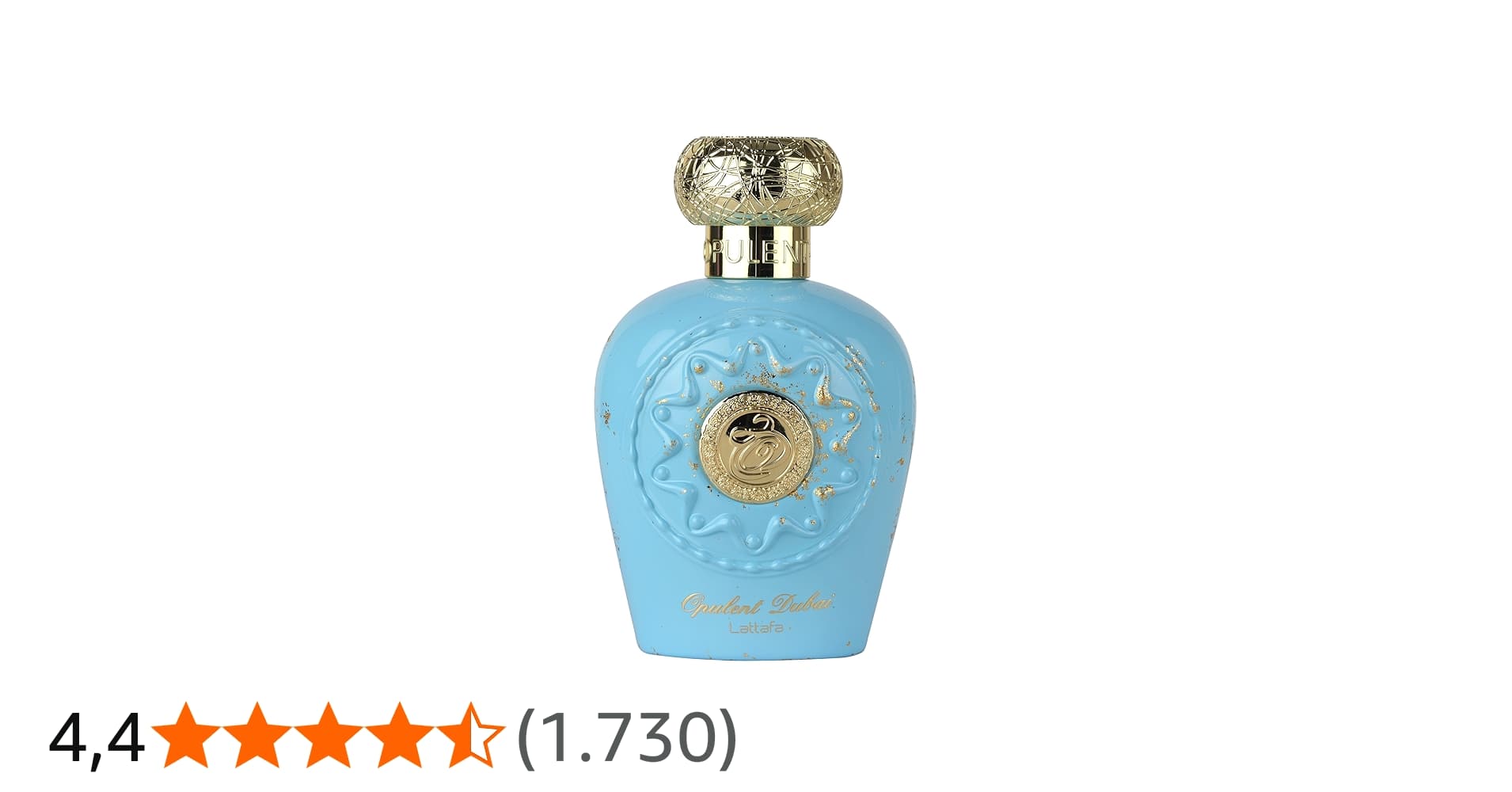 Lattafa Perfume Opulent Dubai - Citrus, Frutado, Floral, Amadeirado - Eau de Parfum Fragrância de Longa Duração para Todos, 100 Ml