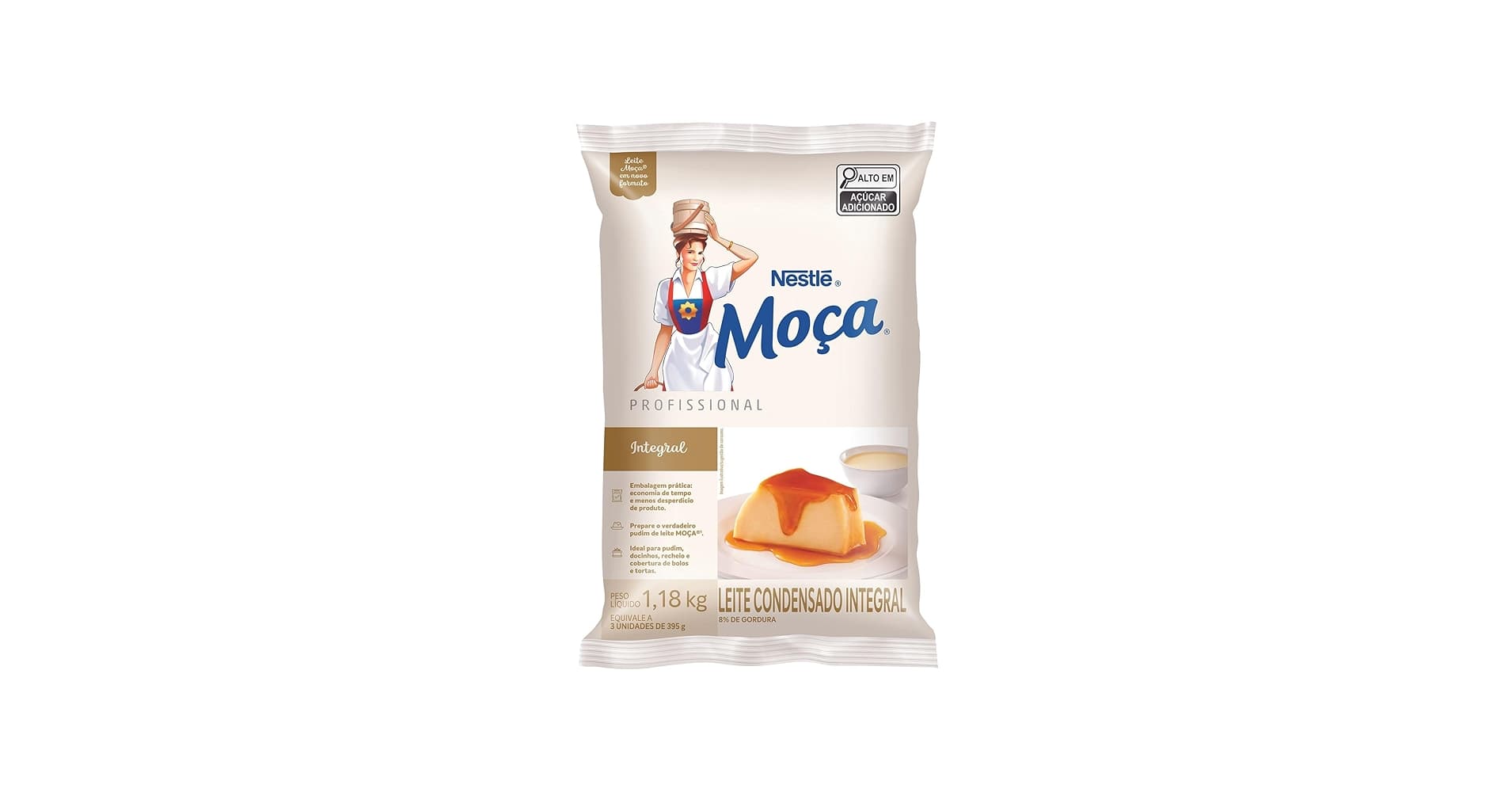 Leite Condensado Integral Moça® 1,18kg
