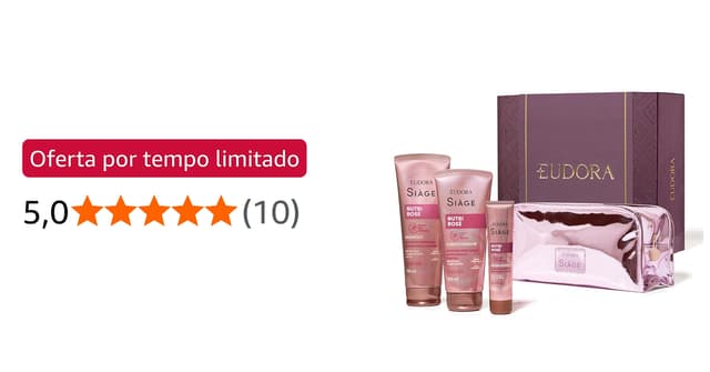 Oferta: Eudora Siàge Kit Presente 4 Itens