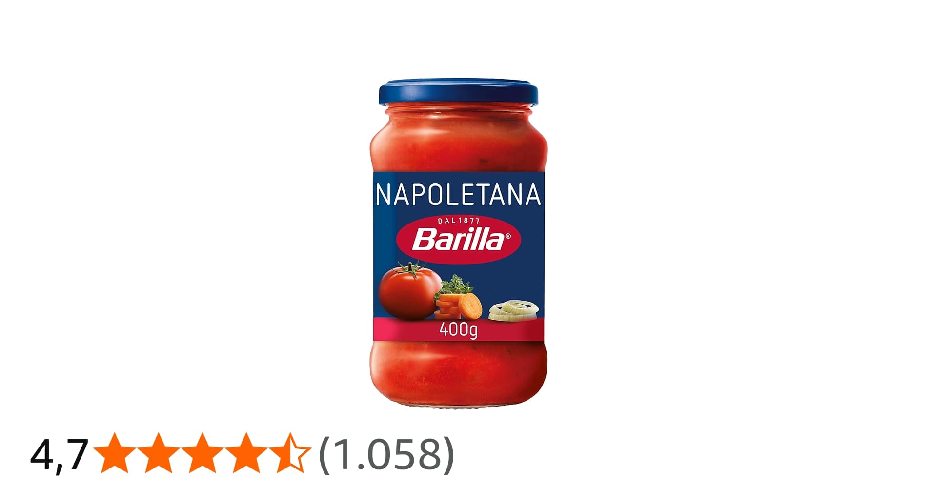 Barilla Molho de Tomate Napoletana 400g