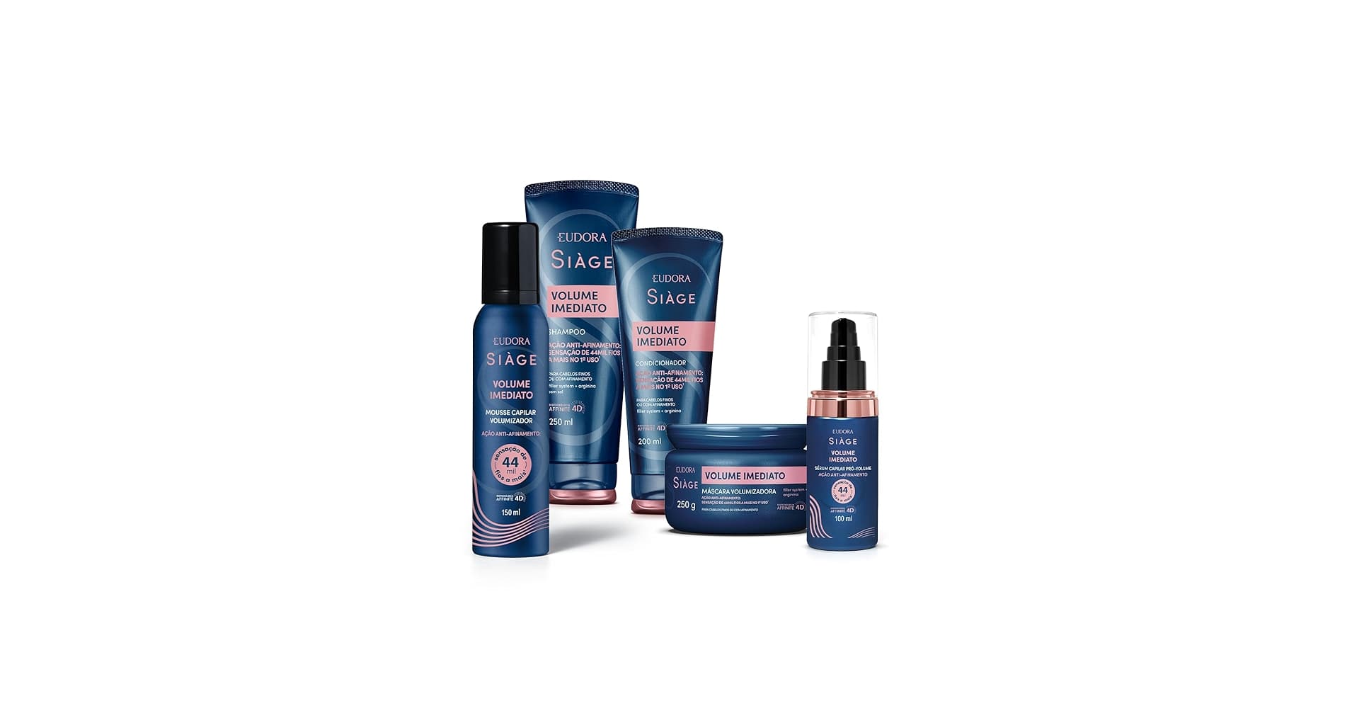 Combo Siàge Volume Imediato (5 Itens)