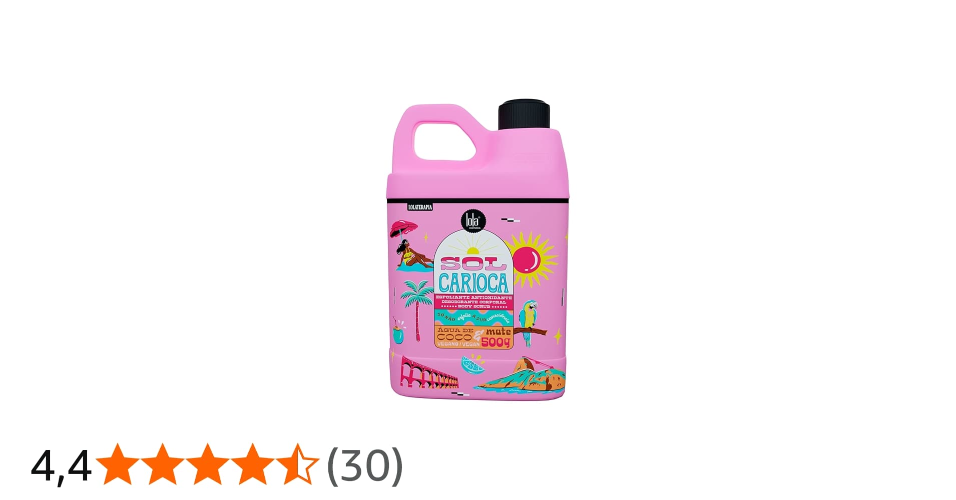 Sol Carioca Esfoliante Corporal 500g, Lola Cosmetics